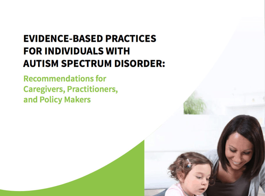 Evidence-Based Practices for Individuals with Autism Spectrum Disorder