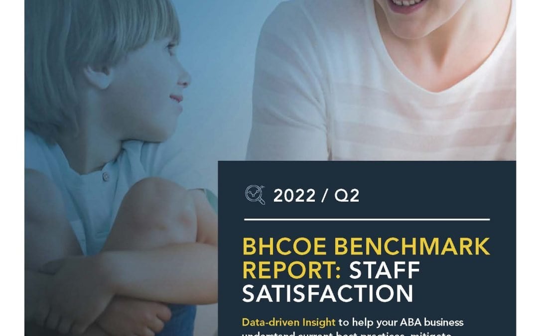 BHCOE Strategic Benchmark Report: Staff Satisfaction